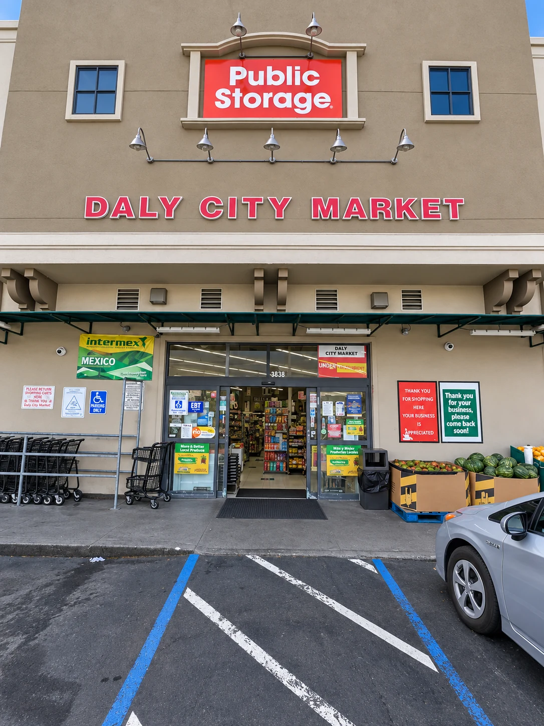 Daly City Market storefront at 333 87th Street in Daly City