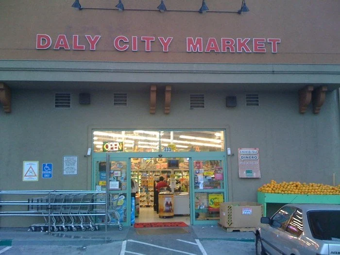 Daly City Market storefront and entrance on 87th Street